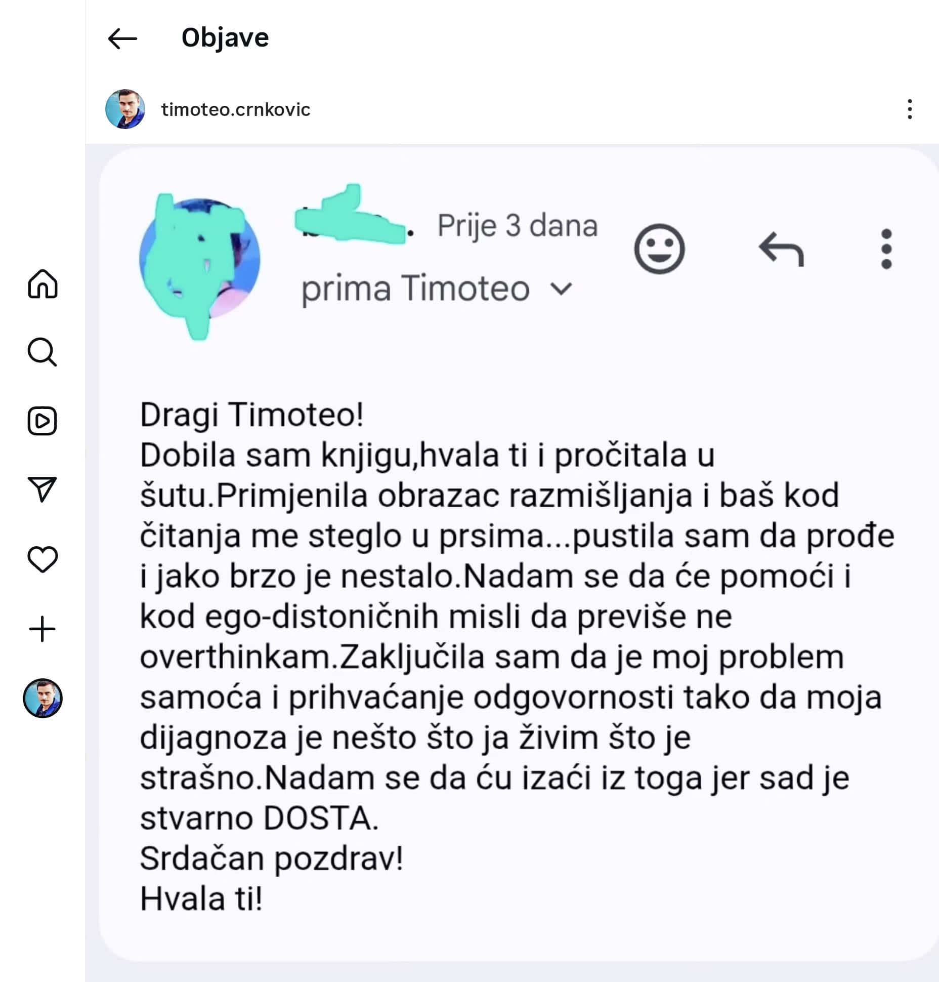 Reakcija čitatelja — Email